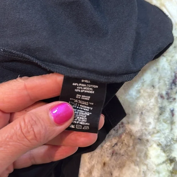 💋Theory short sleeve sheath dress black Size Petite - Picture 6 of 8